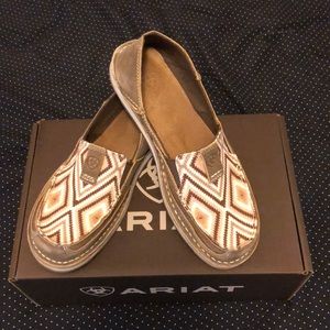Ariat Cruisers Brown Bomber/ Tan Aztec